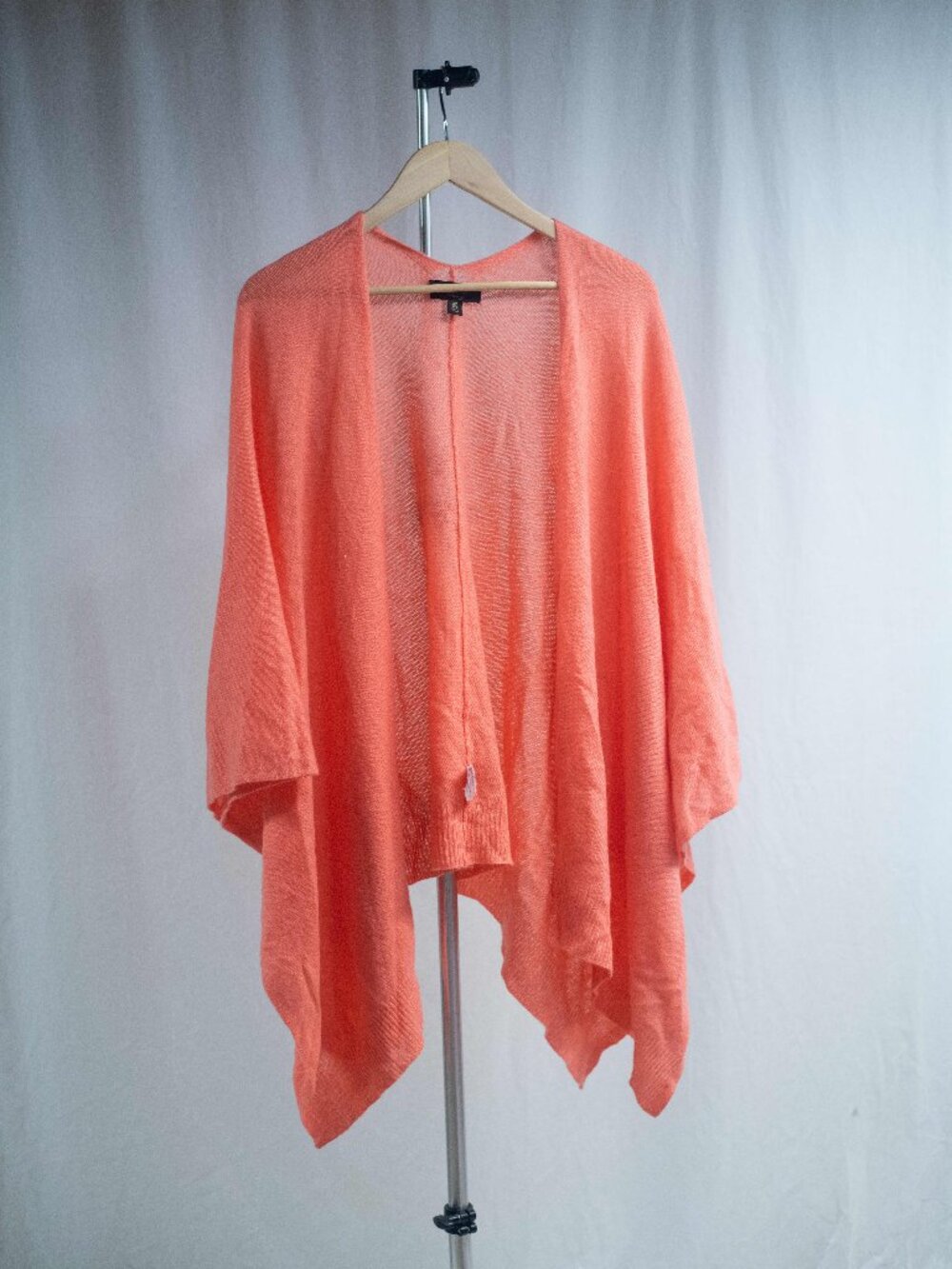 100% Cashmere Charter Club Luxury Peach Wrap